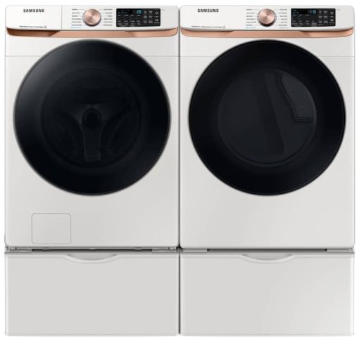 Samsung ADA 7.5 Cu. Ft. Ivory Smart Electric Dryer With Steam Sanitize+ & Sensor Dry - Image 9