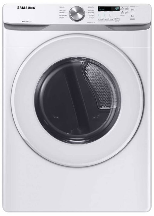 Samsung ADA 7.5 Cu. Ft. White Electric Dryer With Sensor Dry