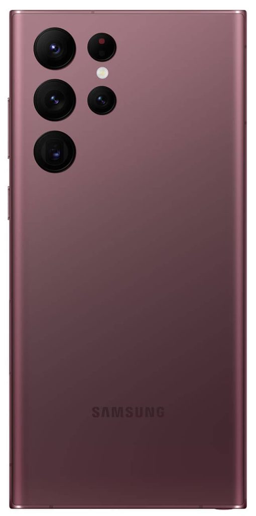 Samsung Galaxy S22 Ultra 5G Burgundy 512GB Wireless Cellular Phone - Image 2