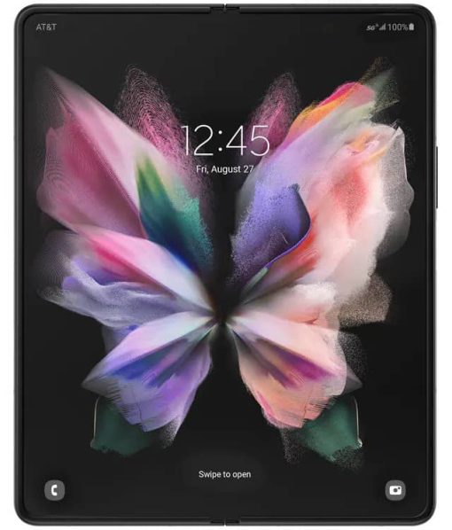 Samsung Galaxy Z Fold3 5G Phantom Black 256GB Wireless Cellular Phone - Image 2