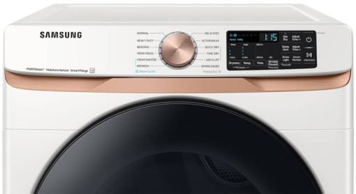 Samsung ADA 7.5 Cu. Ft. Ivory Smart Gas Dryer With Steam Sanitize+ & Sensor Dry - Image 5