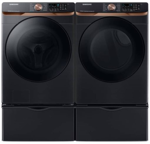 Samsung ADA 7.5 Cu. Ft. Brushed Black Smart Gas Dryer With Steam Sanitize+ & Sensor Dry - Image 9