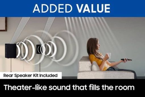 Samsung  11.1.4 Channel Soundbar W/ Wireless Dolby Atmos / DTS:X & Rear Speakers (2022) - HW-Q990B/ZA - Image 8