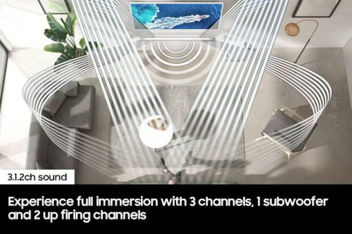Samsung  3.1.2 Channel Soundbar With Wireless Dolby Atmos / DTS:X (2022) - HW-S801B/ZA - Image 8