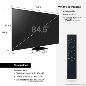 Samsung 85" Black QN85B Neo QLED 4K Smart TV (2022) - Image 11