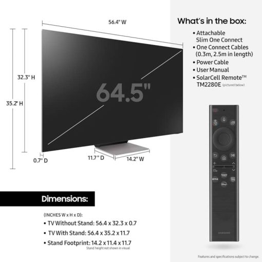 Samsung 65" Black QN900B Neo QLED 8K Smart TV (2022) - Image 5
