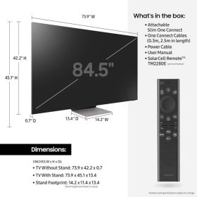 Samsung 85" Black QN900B Neo QLED 8K Smart TV (2022) - Image 5