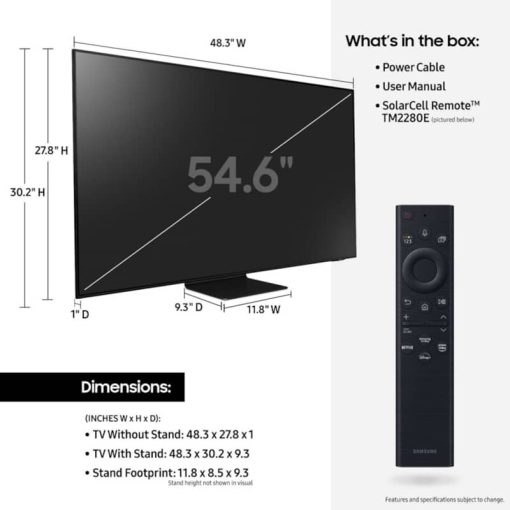 Samsung 55" Black QN90B Neo QLED 4K Smart TV (2022) - Image 11