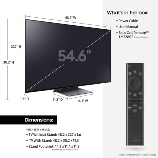 Samsung 55" Black S95B OLED 4K Smart TV (2022) - Image 5