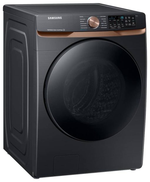 Samsung ADA 5 Cu. Ft. Brushed Black Extra Large Capacity Smart Front Load Washer With Super Speed Wash & Steam - Image 3