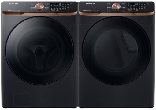 Samsung ADA 5 Cu. Ft. Brushed Black Extra Large Capacity Smart Front Load Washer With Super Speed Wash & Steam - Image 9