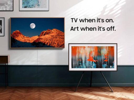 Samsung 32" The Frame Charcoal Black QLED HD 1080p Smart HDTV - Image 11