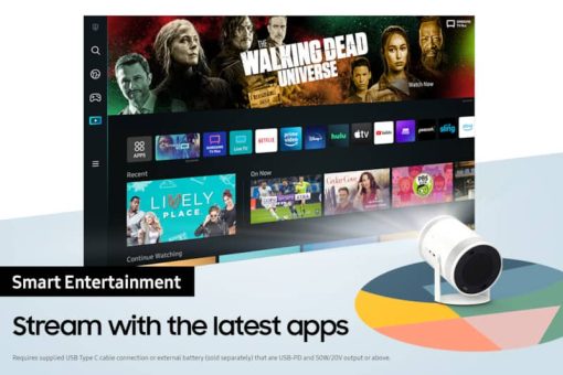 Samsung The Freestyle Portable Smart Full HD Projector - Image 9