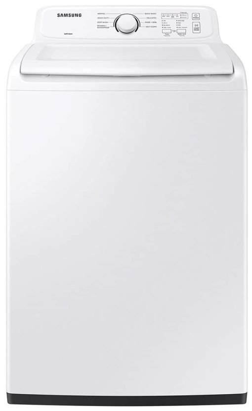 Samsung 4.1 Cu. Ft. White Top Load Washer With Soft-Close Lid And 8 Washing Cycles