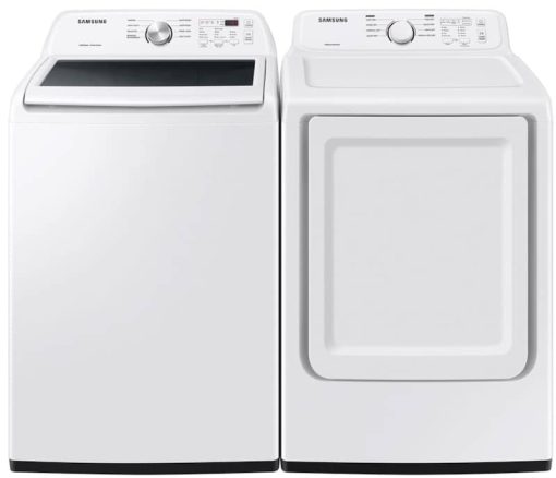 Samsung 4.4 Cu. Ft. White Top Load Washer With Agitator And Soft-Close Lid - Image 10