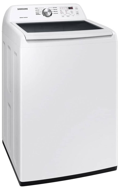Samsung 4.4 Cu. Ft. White Top Load Washer With Agitator And Soft-Close Lid - Image 3