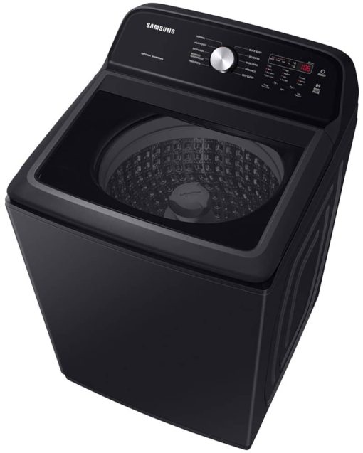 Samsung 4.9 Cu. Ft. Brushed Black Large Capacity Top Load Washer With ActiveWave Agitator And Deep Fill - Image 3