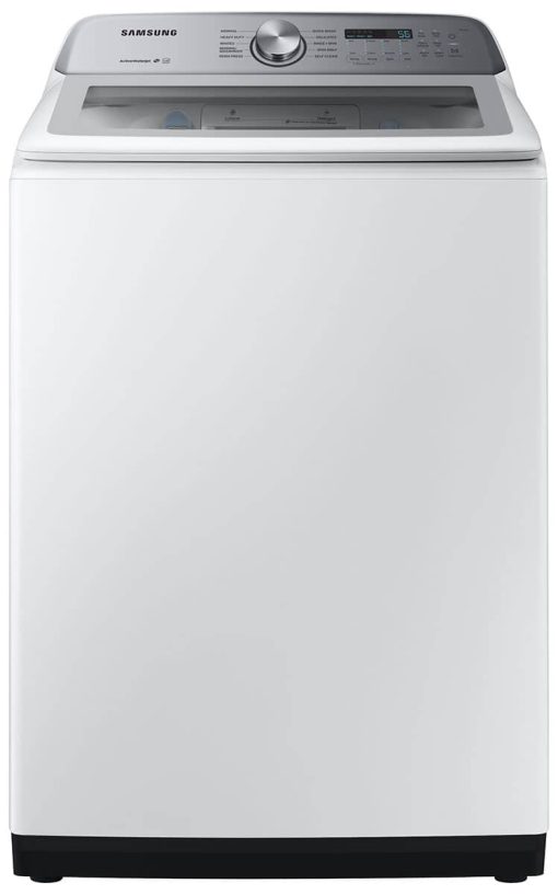 Samsung 4.9 Cu. Ft. White Top Load Washer With ActiveWare Agitator And Active WaterJet
