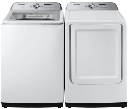 Samsung 4.9 Cu. Ft. White Top Load Washer With ActiveWare Agitator And Active WaterJet - Image 10