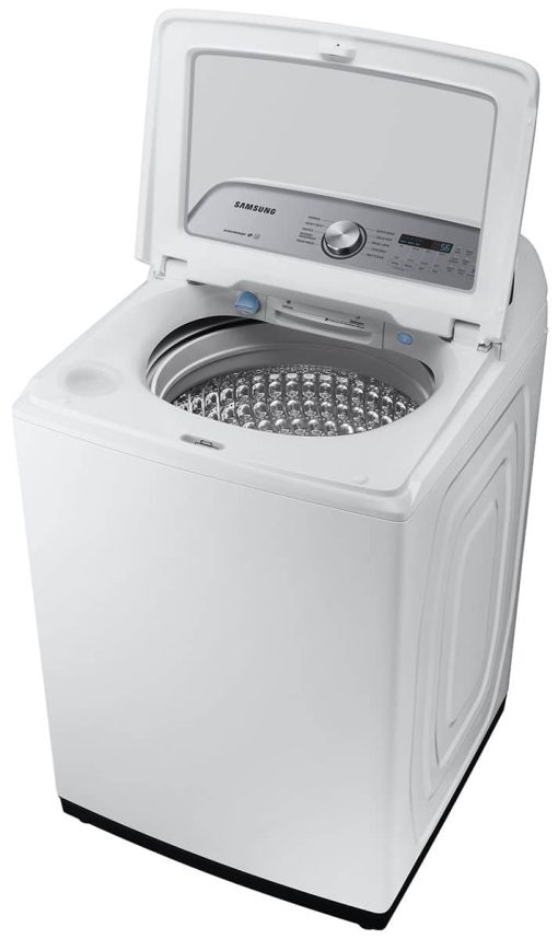 Samsung 4.9 Cu. Ft. White Top Load Washer With ActiveWare Agitator And Active WaterJet - Image 4