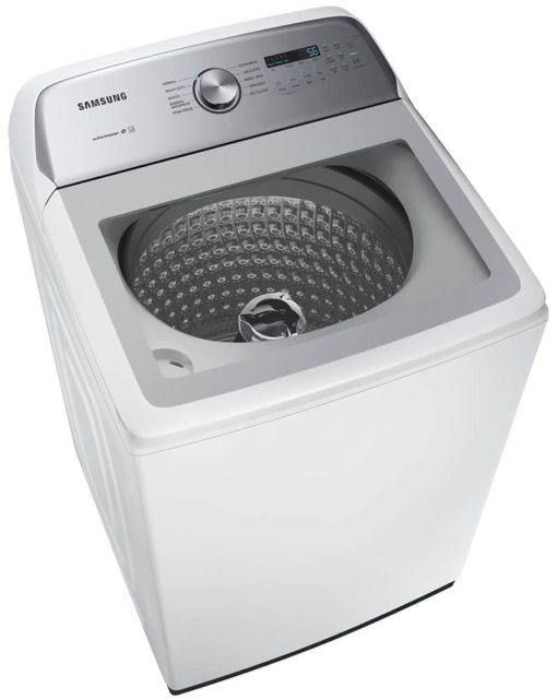 Samsung 4.9 Cu. Ft. White Top Load Washer With ActiveWare Agitator And Active WaterJet - Image 6