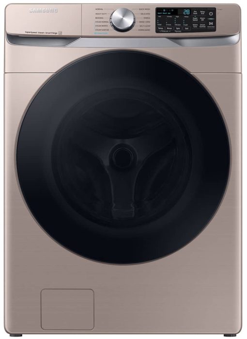 Samsung ADA 4.5 Cu. Ft. Champagne Smart Front Load Washer With Super Speed Wash