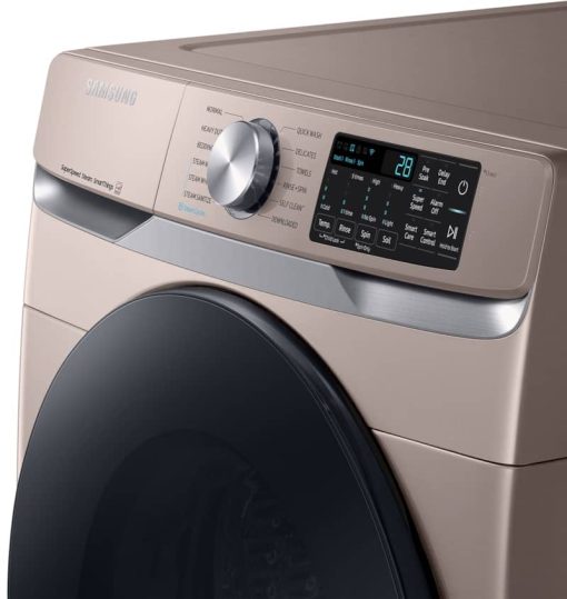 Samsung ADA 4.5 Cu. Ft. Champagne Smart Front Load Washer With Super Speed Wash - Image 7
