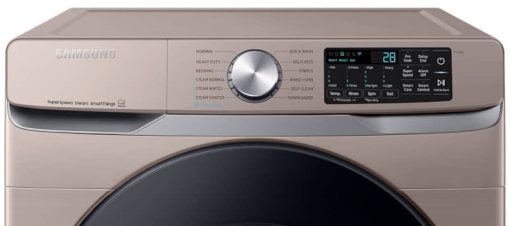 Samsung ADA 4.5 Cu. Ft. Champagne Smart Front Load Washer With Super Speed Wash - Image 6