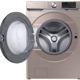 Samsung ADA 4.5 Cu. Ft. Champagne Smart Front Load Washer With Super Speed Wash - Image 2