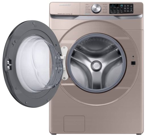Samsung ADA 4.5 Cu. Ft. Champagne Smart Front Load Washer With Super Speed Wash - Image 2