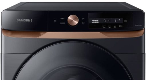 Samsung 4.6 Cu. Ft. Brushed Black Large Capacity AI Smart Dial Front Load Washer With Auto Dispense And Super Speed Wash - Image 5