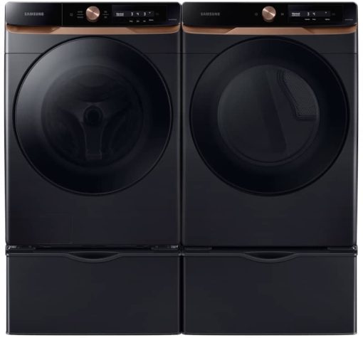 Samsung 4.6 Cu. Ft. Brushed Black Large Capacity AI Smart Dial Front Load Washer With Auto Dispense And Super Speed Wash - Image 8
