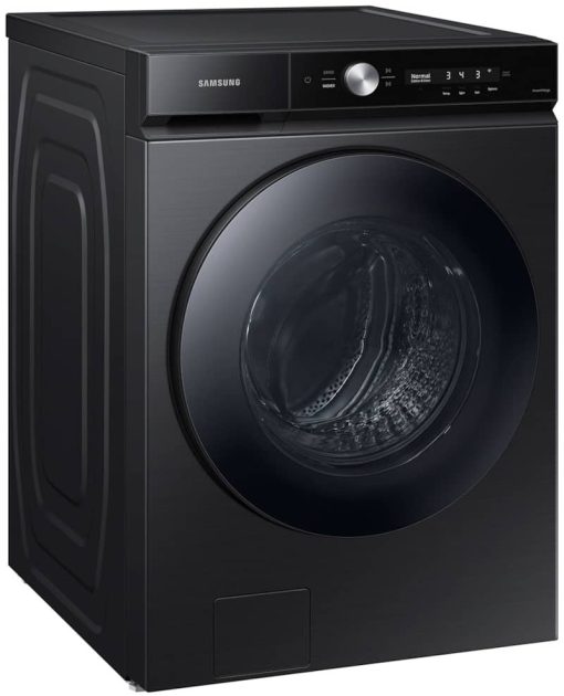 Samsung Bespoke 5.3 Cu. Ft. Brushed Black Ultra Capacity Front Load Washer With Super Speed Wash And AI Smart Dial - Image 3