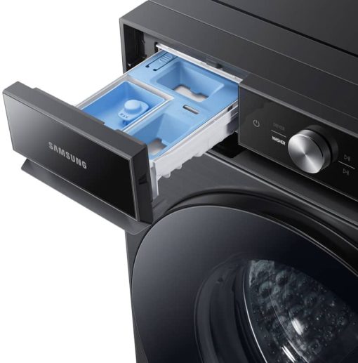 Samsung Bespoke 5.3 Cu. Ft. Brushed Black Ultra Capacity Front Load Washer With Super Speed Wash And AI Smart Dial - Image 6