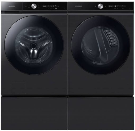 Samsung Bespoke 5.3 Cu. Ft. Brushed Black Ultra Capacity Front Load Washer With Super Speed Wash And AI Smart Dial - Image 8