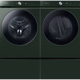 Samsung Bespoke 5.3 Cu. Ft. Forest Green Ultra Capacity Front Load Washer With AI OptiWash And Auto Dispense - Image 8