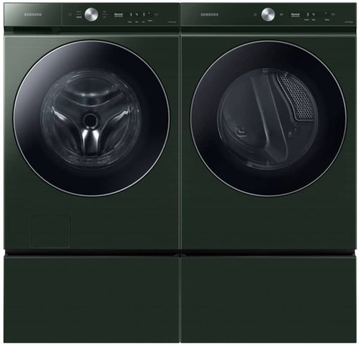 Samsung Bespoke 5.3 Cu. Ft. Forest Green Ultra Capacity Front Load Washer With AI OptiWash And Auto Dispense - Image 8