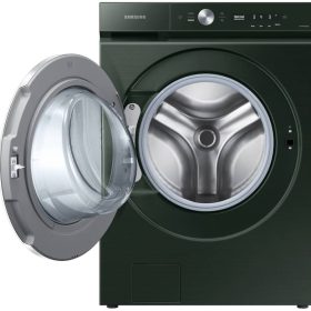Samsung Bespoke 5.3 Cu. Ft. Forest Green Ultra Capacity Front Load Washer With AI OptiWash And Auto Dispense - Image 2