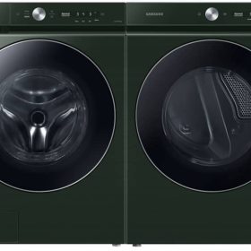 Samsung Bespoke 5.3 Cu. Ft. Forest Green Ultra Capacity Front Load Washer With AI OptiWash And Auto Dispense - Image 7
