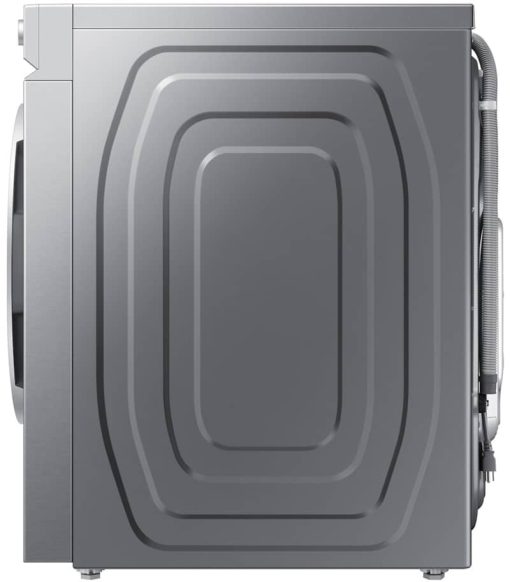 Samsung Bespoke 5.3 Cu. Ft. Silver Steel Ultra Capacity Front Load Washer With AI OptiWash And Auto Dispense - Image 4