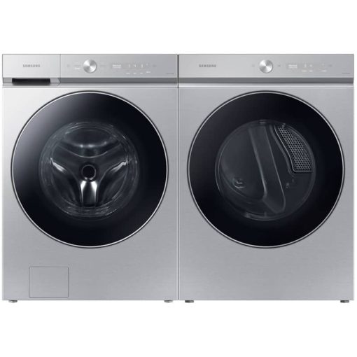 Samsung Bespoke 5.3 Cu. Ft. Silver Steel Ultra Capacity Front Load Washer With AI OptiWash And Auto Dispense - Image 7