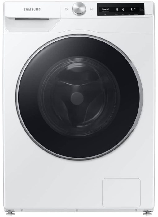 Samsung 2.5 Cu. Ft. White Smart Dial Front Load Washer With Super Speed Wash And Steam