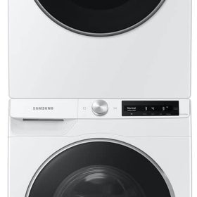 Samsung 2.5 Cu. Ft. White Smart Dial Front Load Washer With Super Speed Wash And Steam - Image 8
