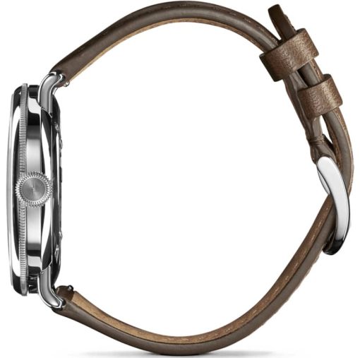 Shinola The Canfield Alabaster Dial Brown Leather Watch, 43mm - Image 4