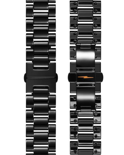 Shinola The Canfield Sport Chrono Black Ceramic Watch, Matte Black Dial, 40mm - Image 4