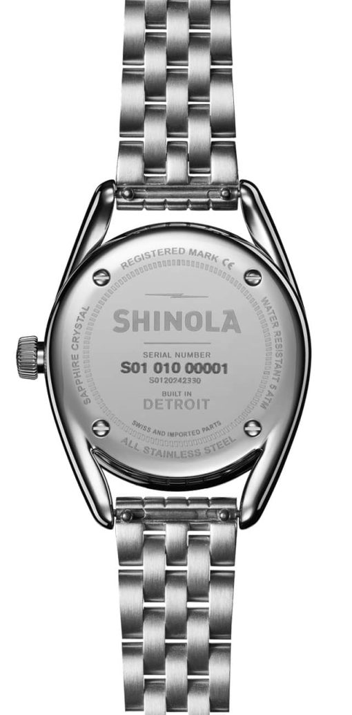 Shinola The Derby Navy Dial Silver-Tone Stainless Steel Watch, 30mm - Image 4