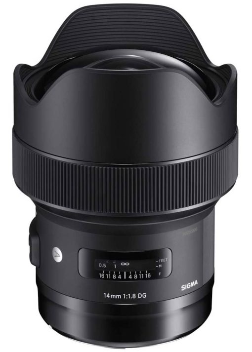 Sigma 14mm F1.8 DG HSM Art Lens For Canon EF-Mount