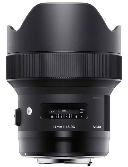 Sigma 14mm F1.8 DG HSM Art Lens For Canon EF-Mount - Image 2