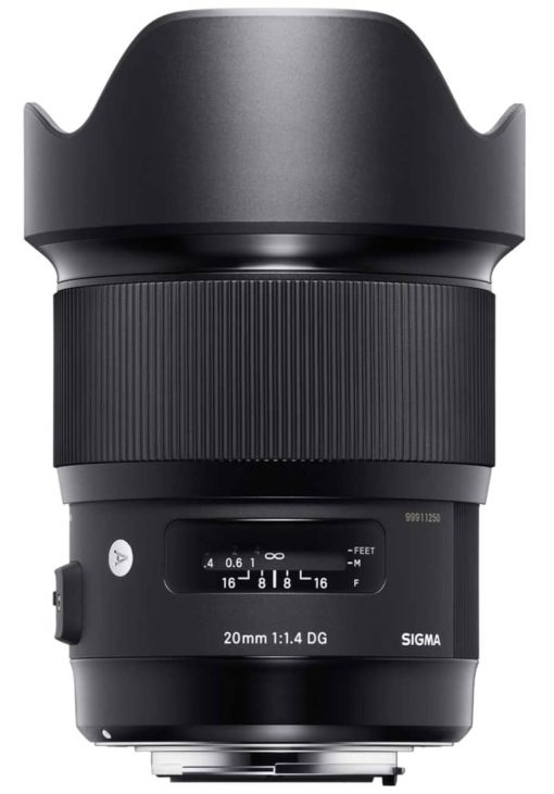 Sigma 20mm F1.4 DG HSM Art Lens For Canon EF-Mount - Image 2