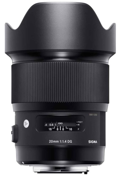 Sigma 20mm F1.4 DG HSM Art Lens For Nikon F-Mount - Image 2